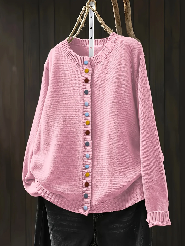Sofia Cardigan Confortável e Elegante