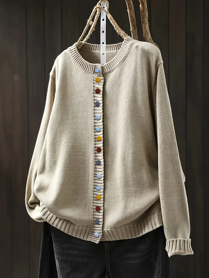 Sofia Cardigan Confortável e Elegante