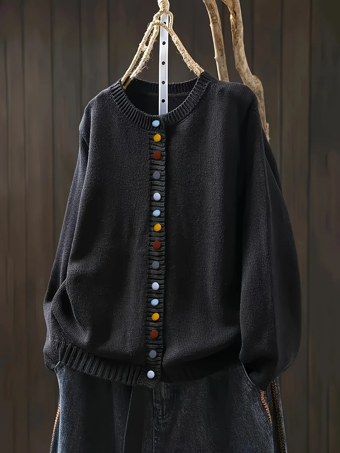 Sofia Cardigan Confortável e Elegante