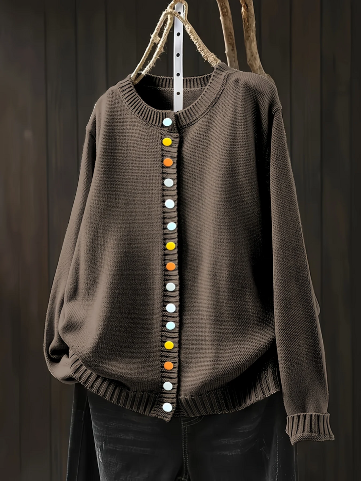 Sofia Cardigan Confortável e Elegante