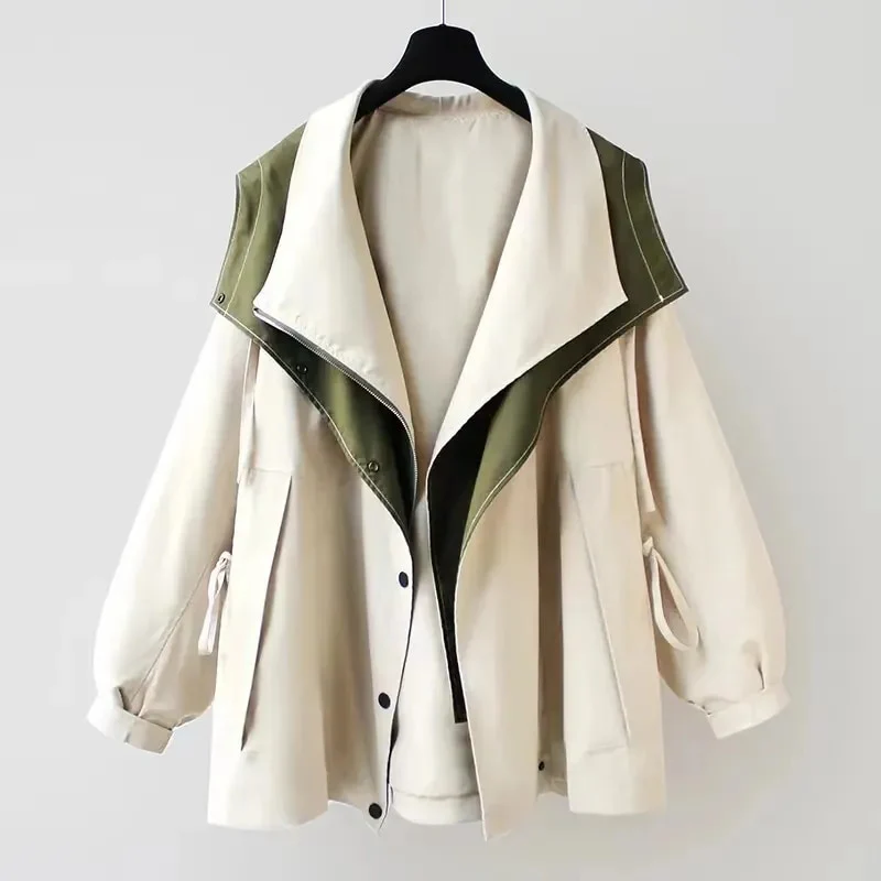 Ella - Casaco Elegante com Proteção Contra Vento e Chuva
