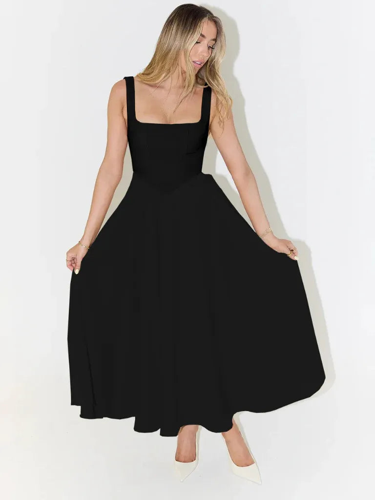 Melisa | Vestido com Saia Midi