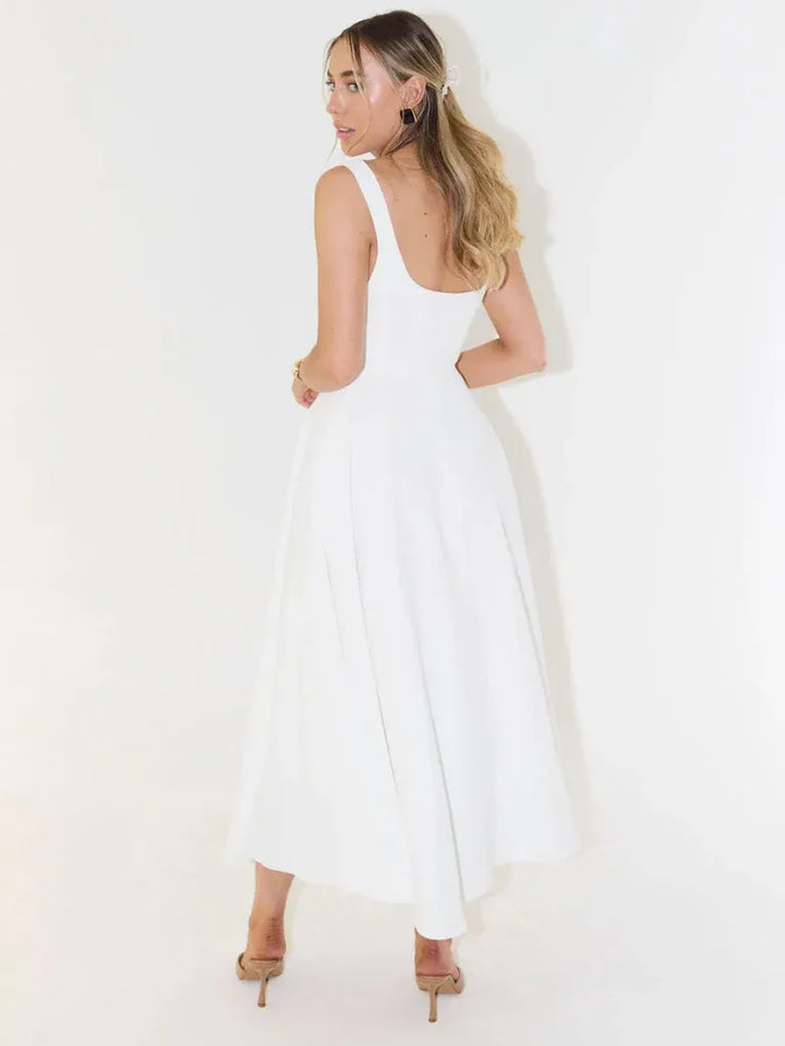 Melisa | Vestido com Saia Midi