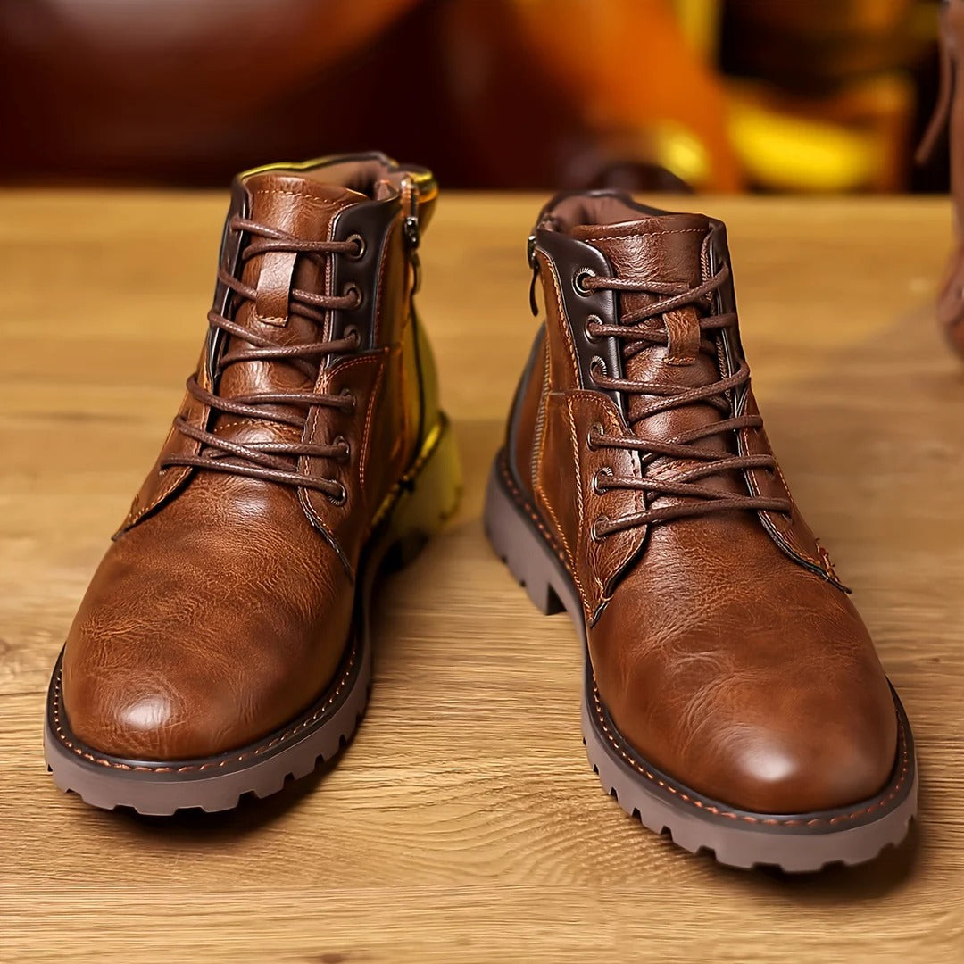 Kennedy™ | Botins de Couro Sintético
