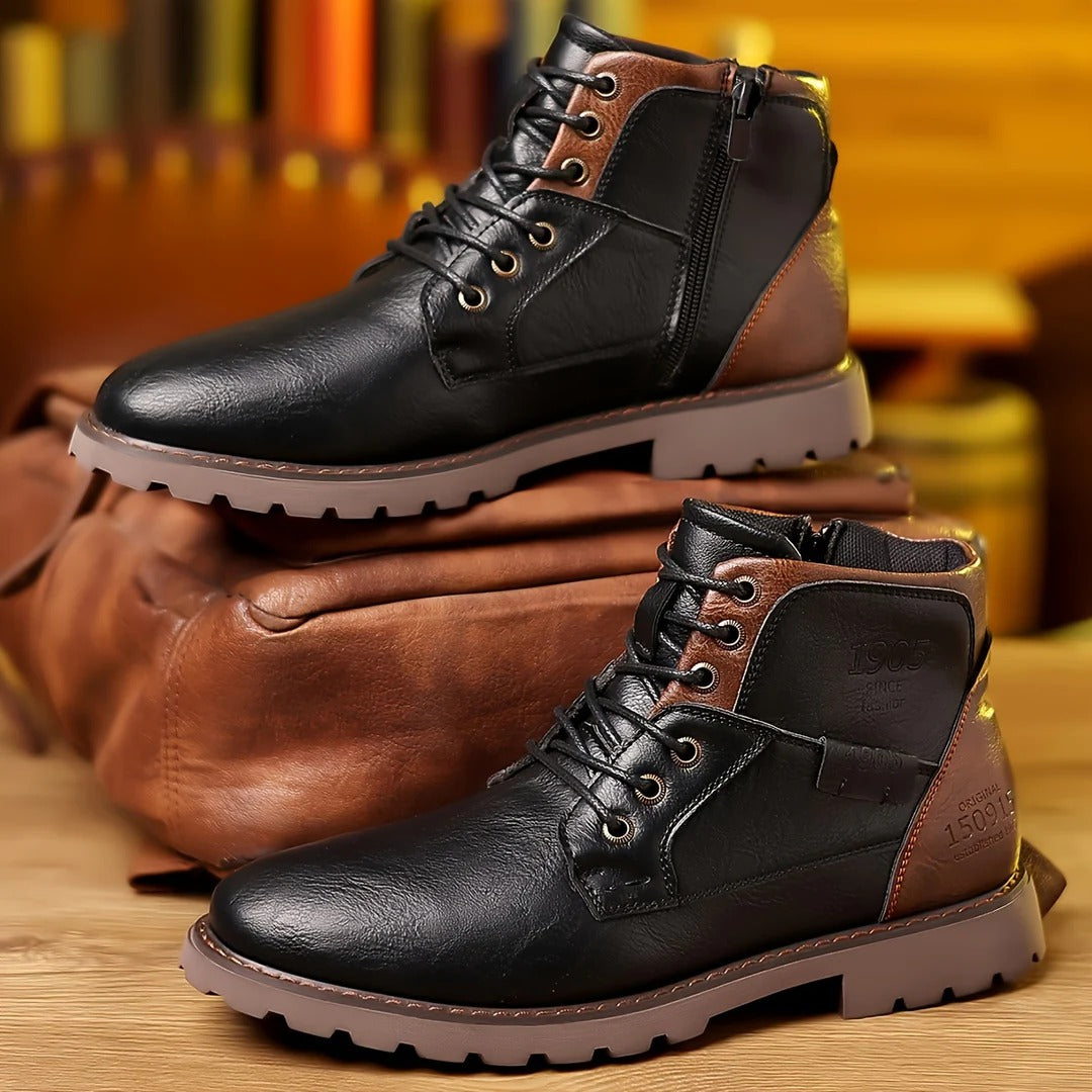 Kennedy™ | Botins de Couro Sintético