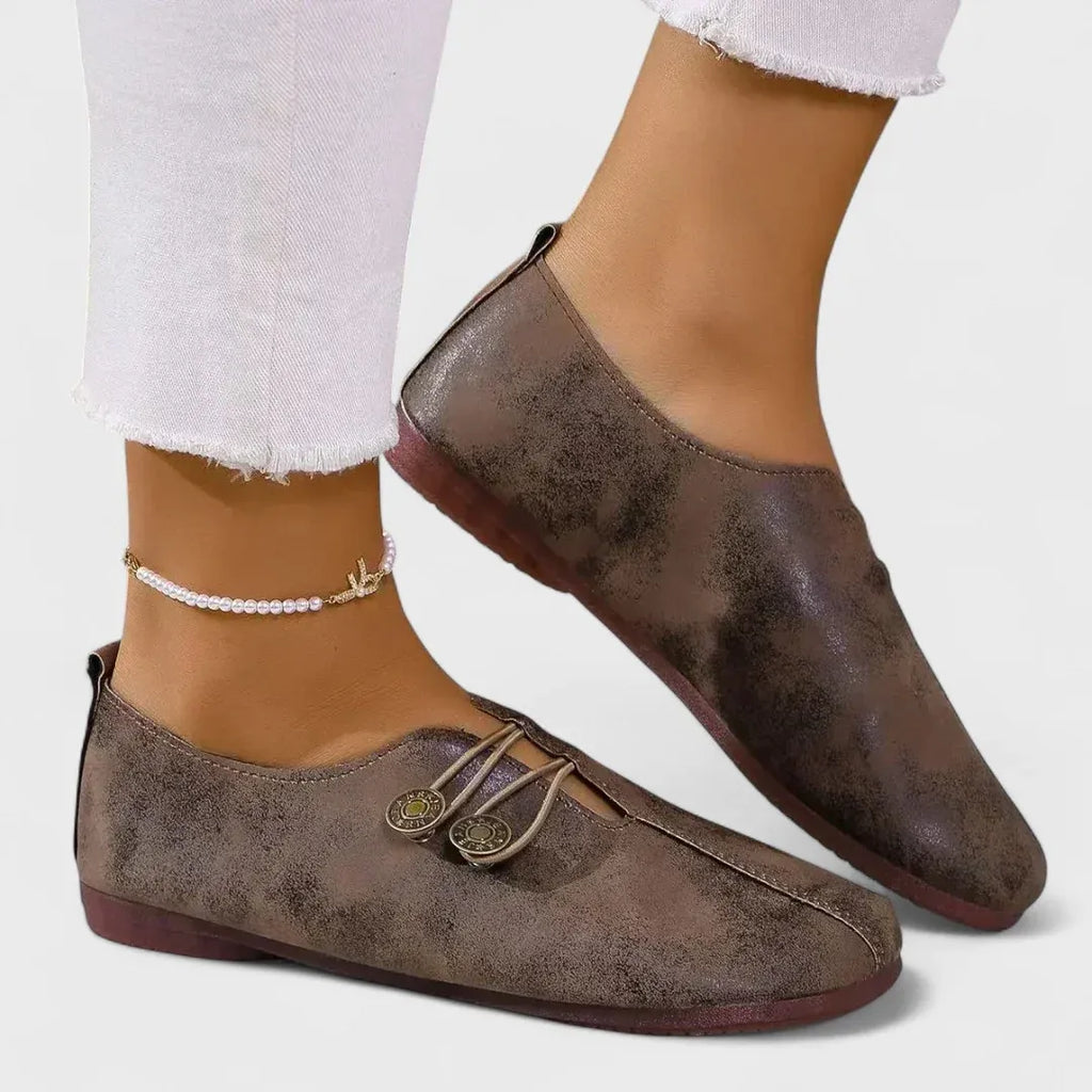 Lidia - Mocassins Ortopédicos com Design Artesanal
