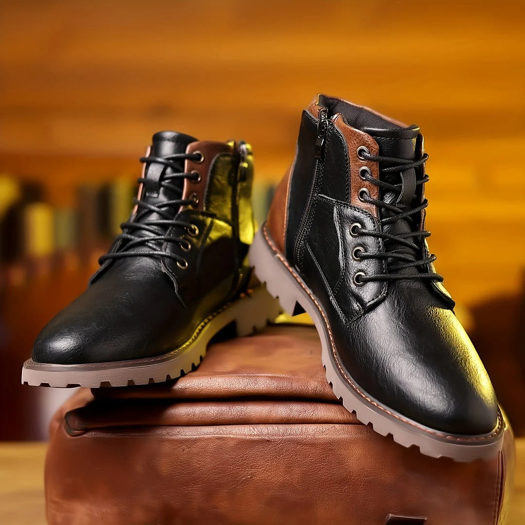 Kennedy™ | Botins de Couro Sintético