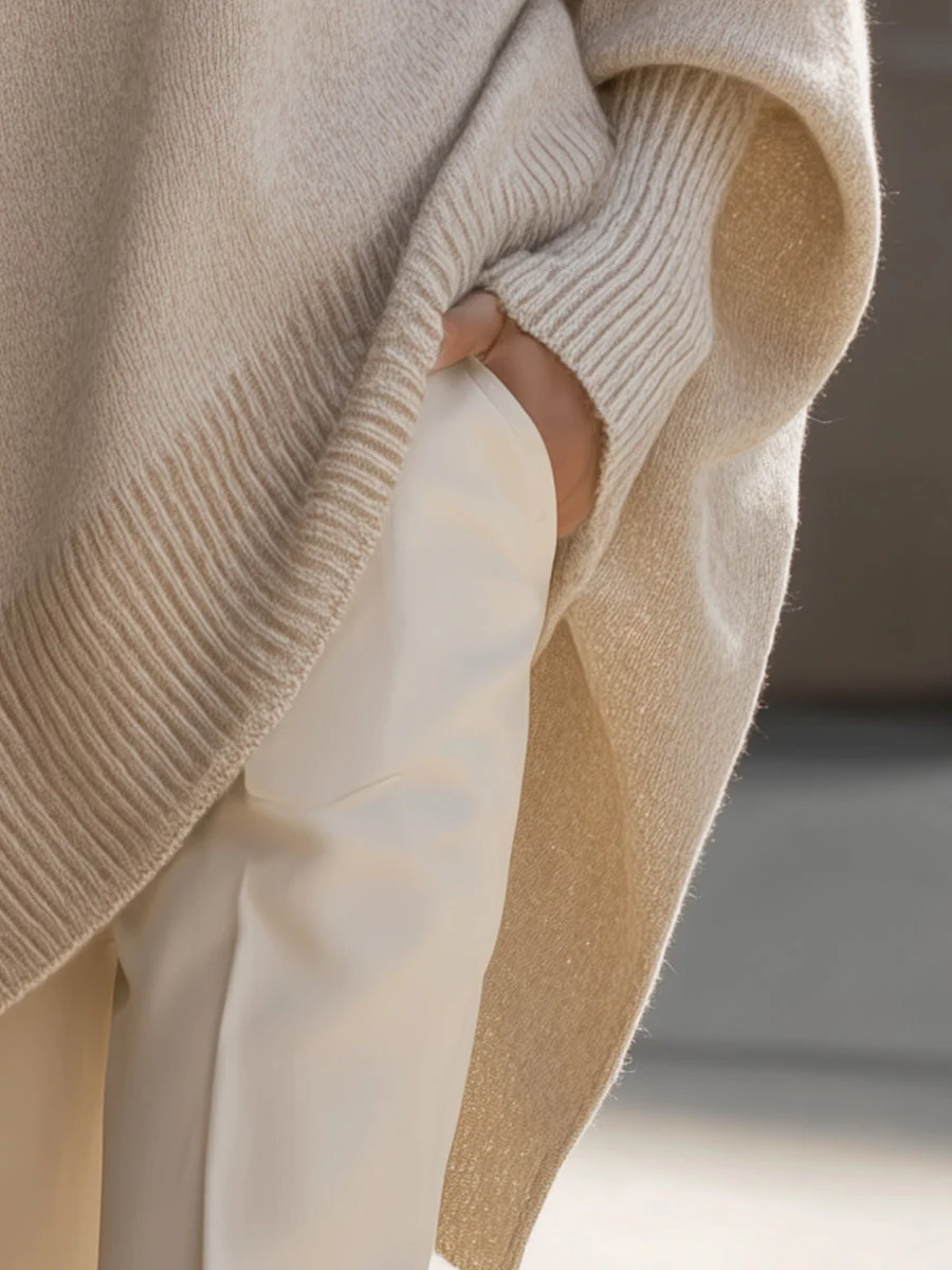 Maglione Camisola Poncho
