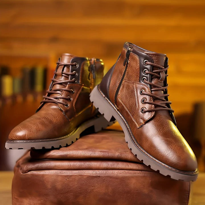 Kennedy™ | Botins de Couro Sintético