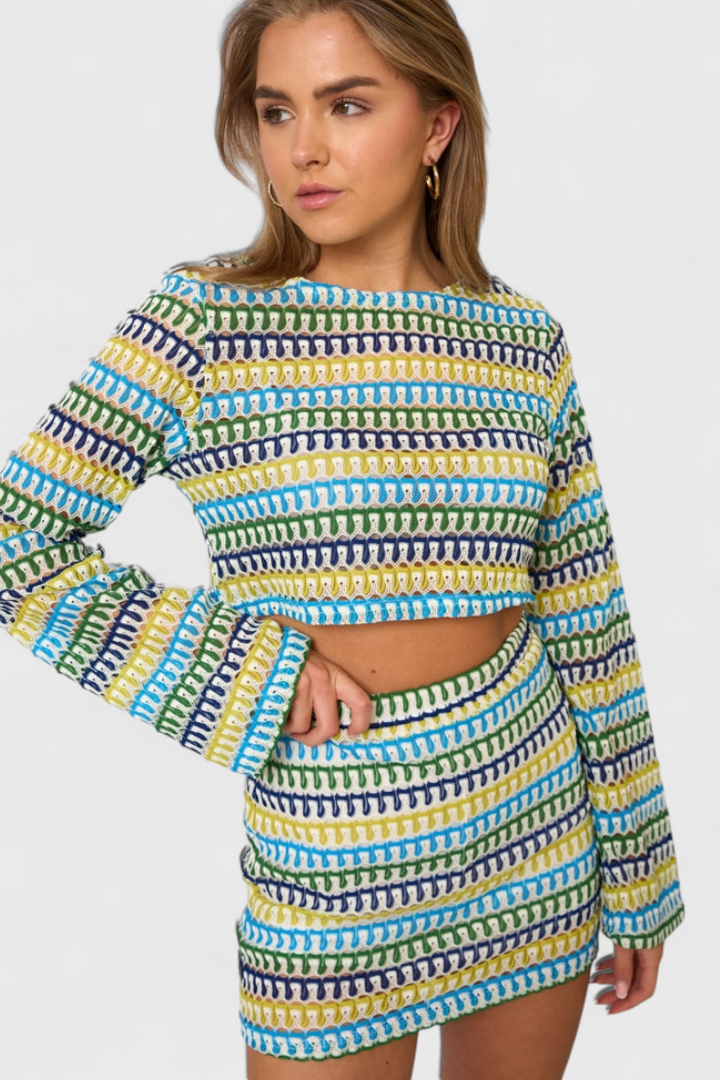 Islene Conjunto Boho de Crochê Leve