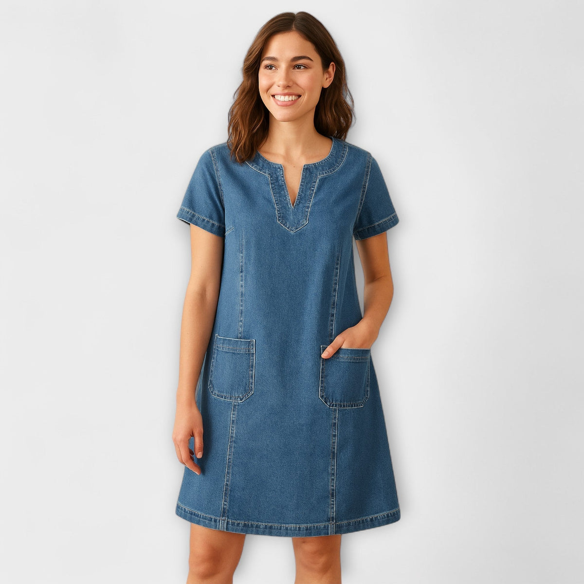 Mathea - Vestido de Ganga Macia