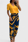 Cassandra - Conjunto de Blusa e Calças