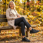 Gisela - Chinelos Ortopédicos Confortáveis com Efeito Pele