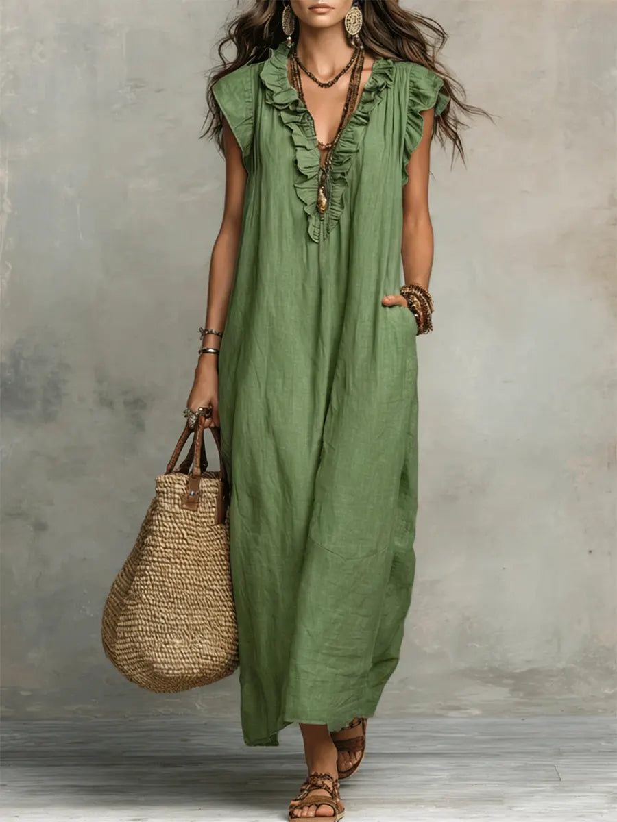 Camelia | Vestido Boémio