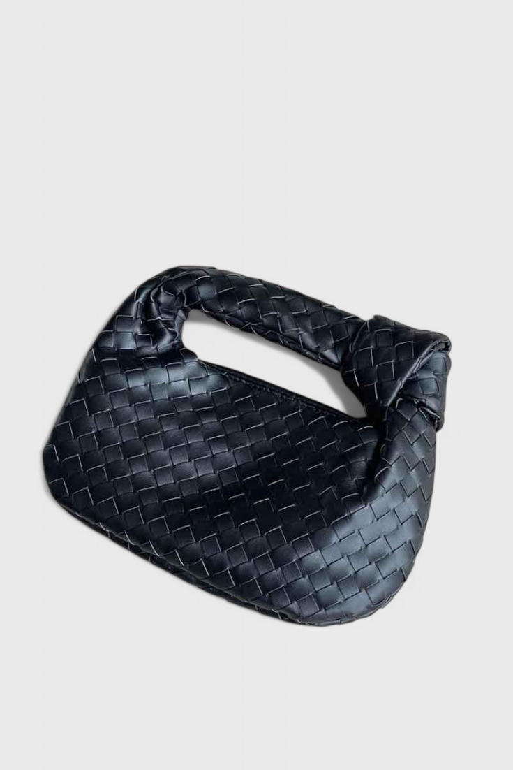 Sage Mala Satchel Mini Entrançada