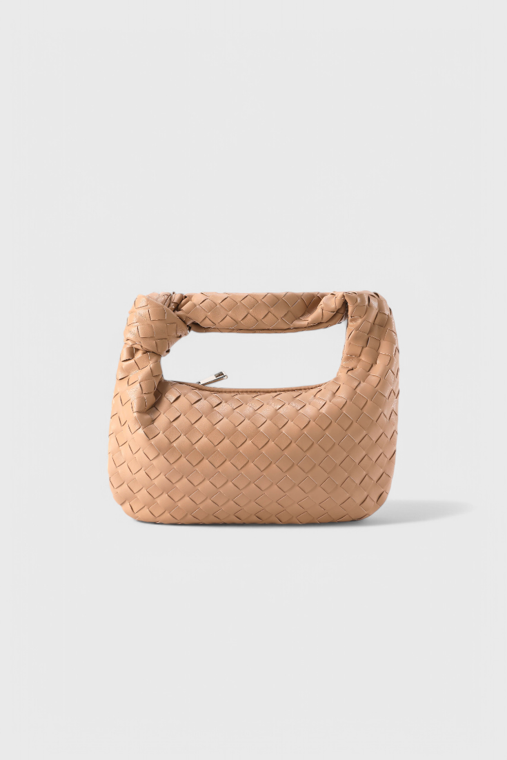 Sage Mala Satchel Mini Entrançada