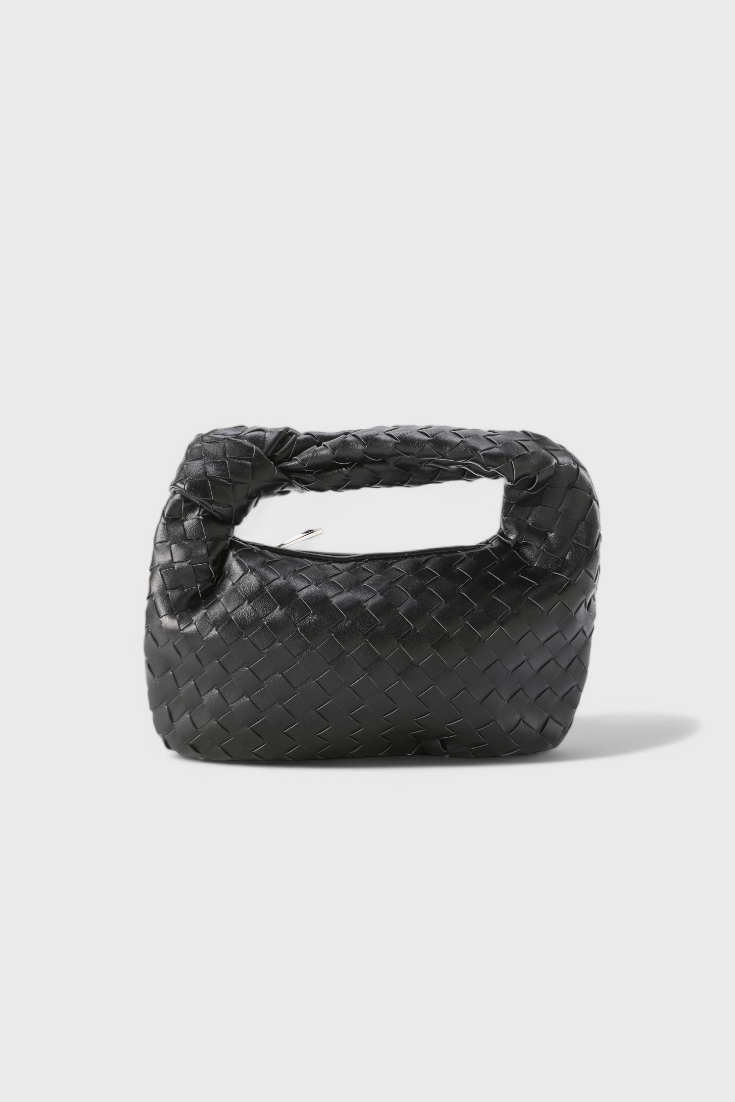 Sage Mala Satchel Mini Entrançada