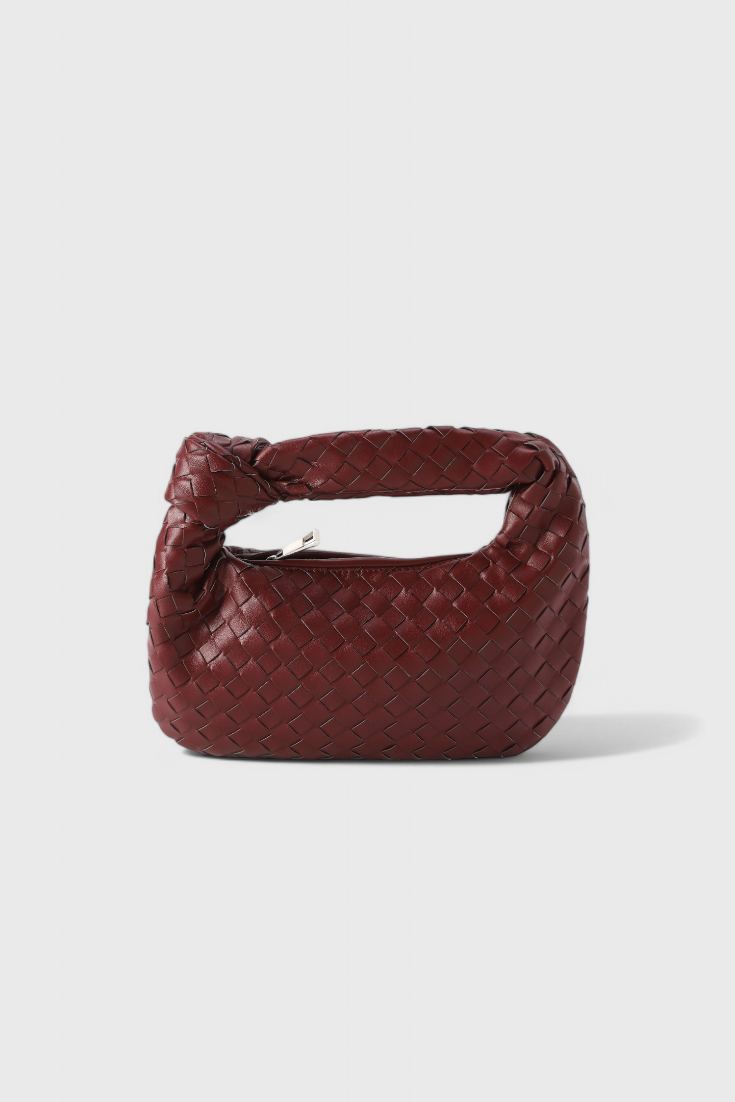 Sage Mala Satchel Mini Entrançada