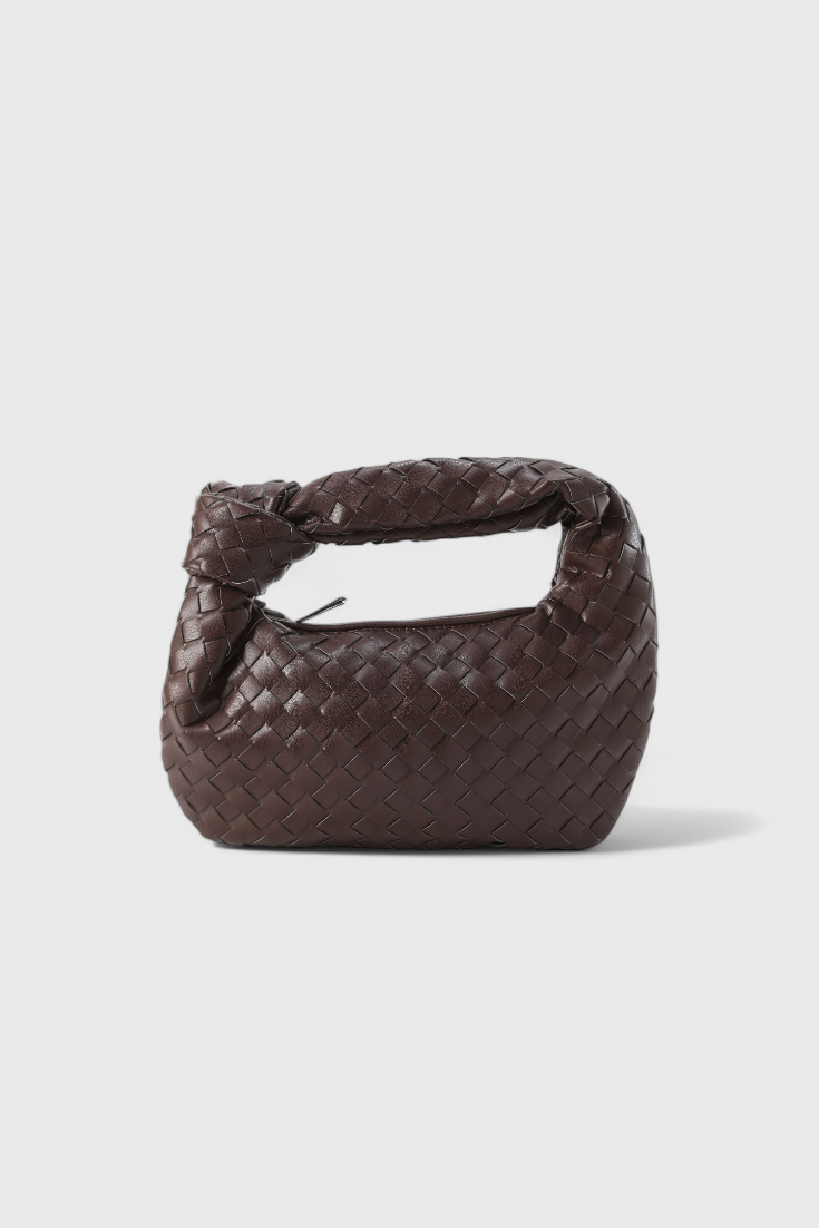 Sage Mala Satchel Mini Entrançada