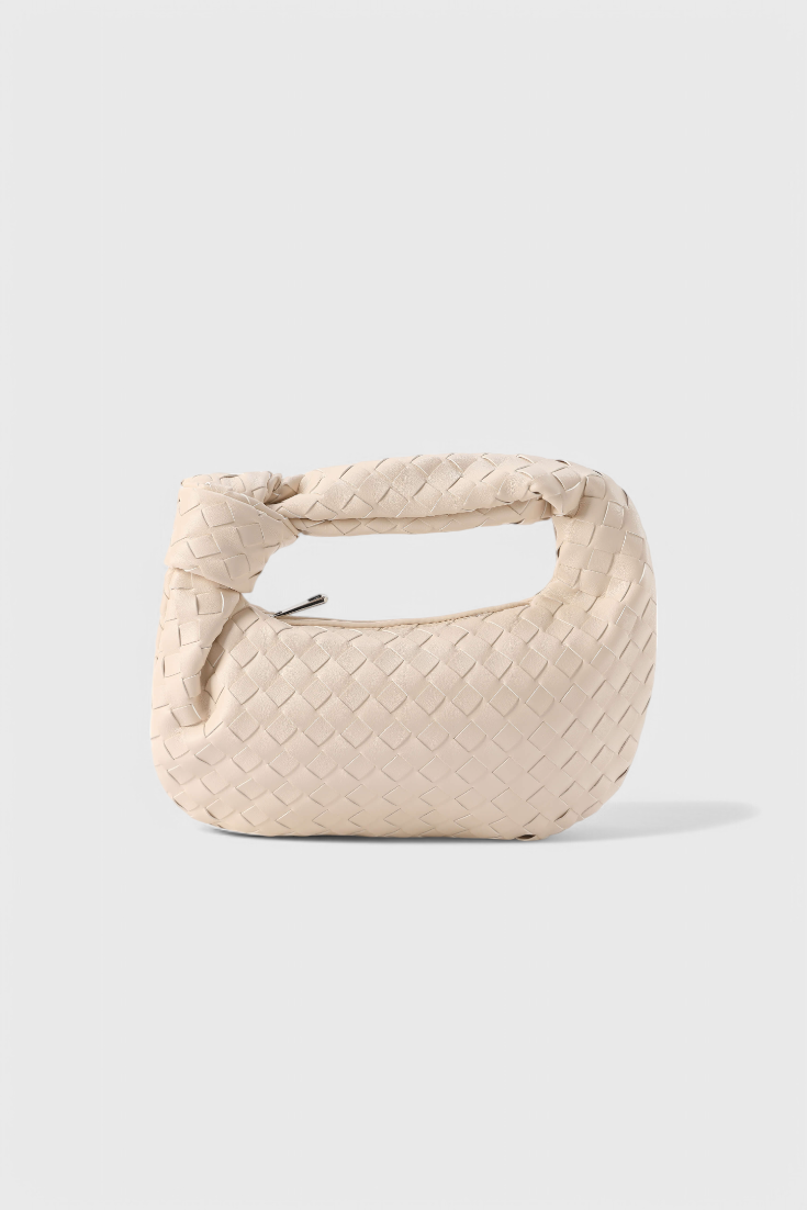 Sage Mala Satchel Mini Entrançada