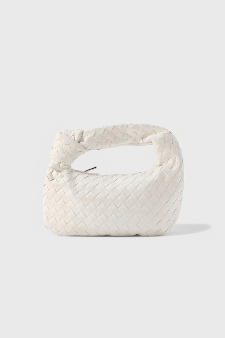 Sage Mala Satchel Mini Entrançada