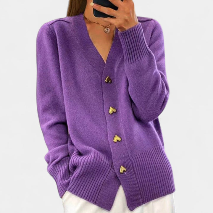 Veronika – Cardigan de Outono
