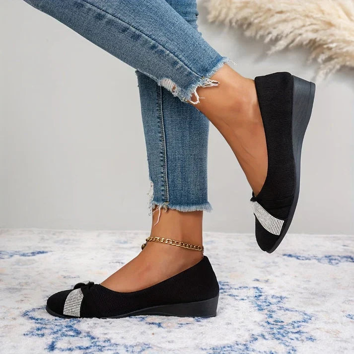 Ariana - Sapatos Leves e Ortopédicos com Cunha
