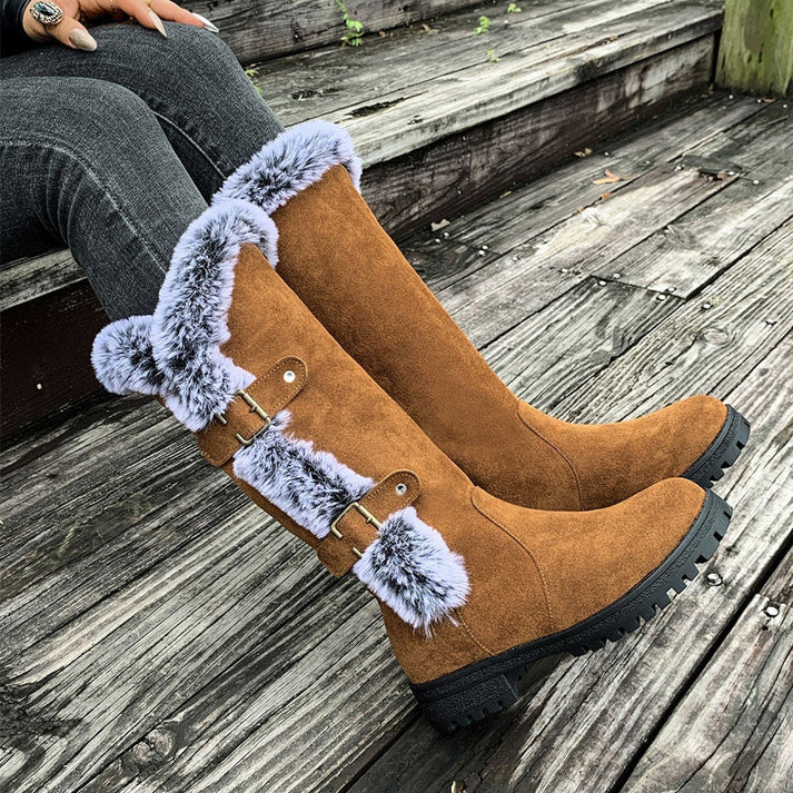 Nora - Botas de Neve com Forro Quente
