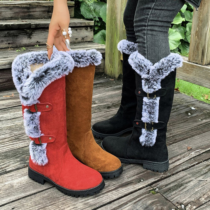 Nora - Botas de Neve com Forro Quente