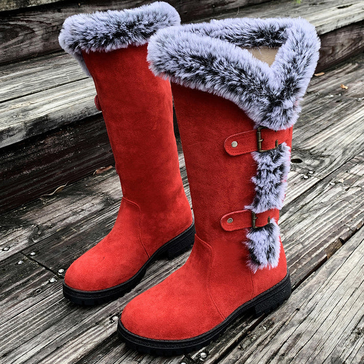 Nora - Botas de Neve com Forro Quente