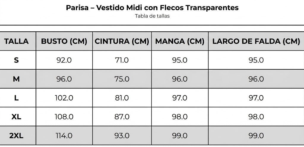 Parisa – Vestido Midi com Franjas Transparentes ✨