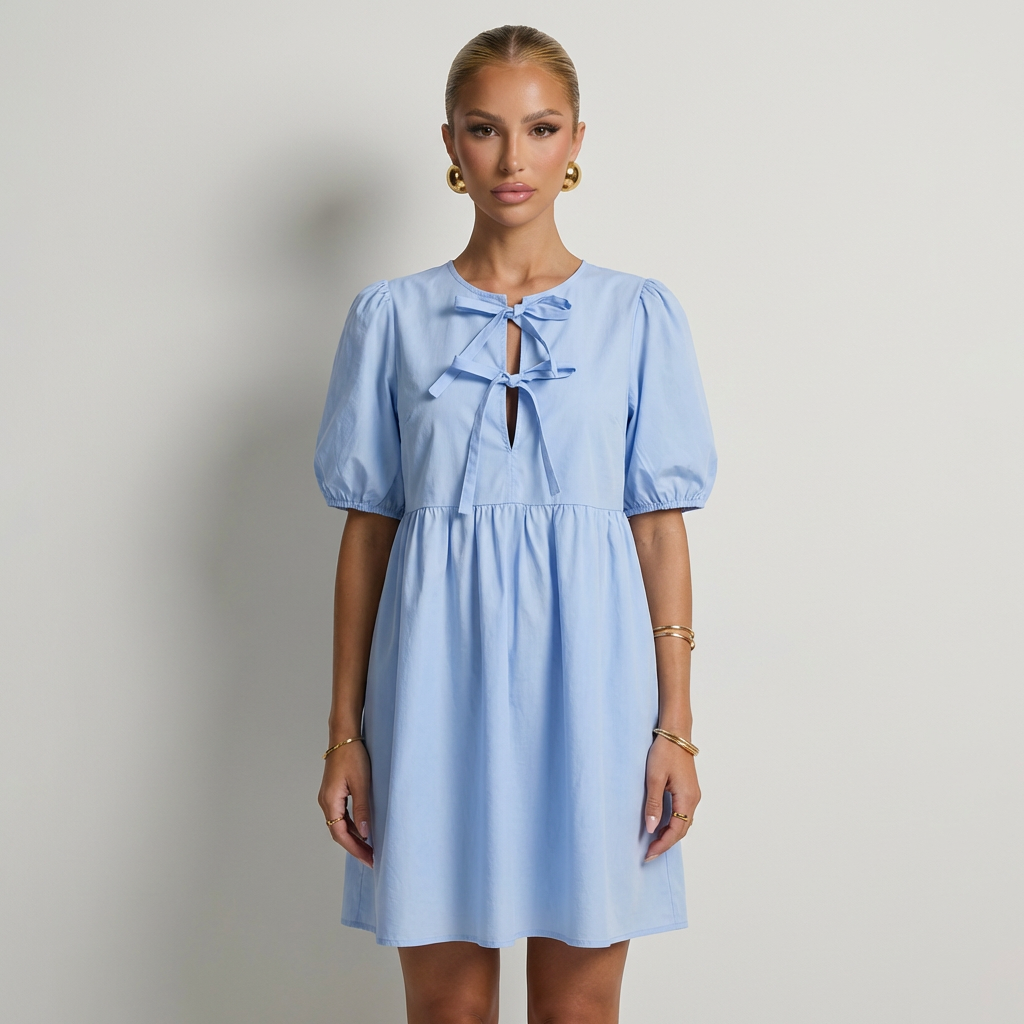 Carolina - Vestido Oversize com Laço