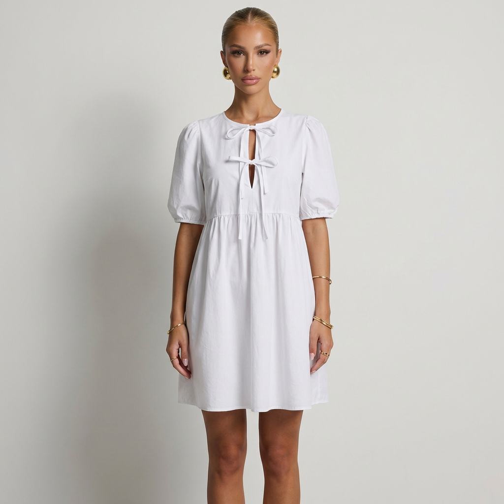 Carolina - Vestido Oversize com Laço