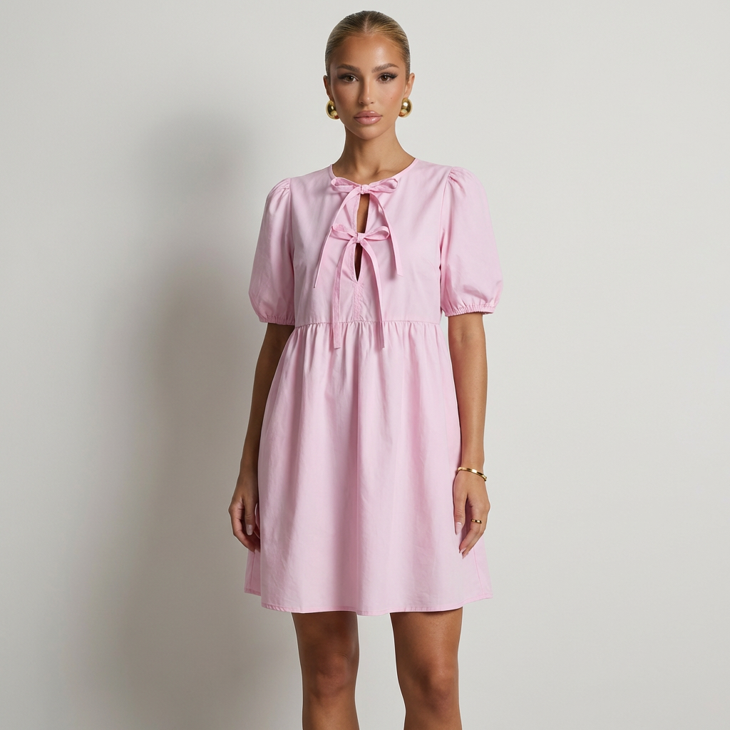 Carolina - Vestido Oversize com Laço