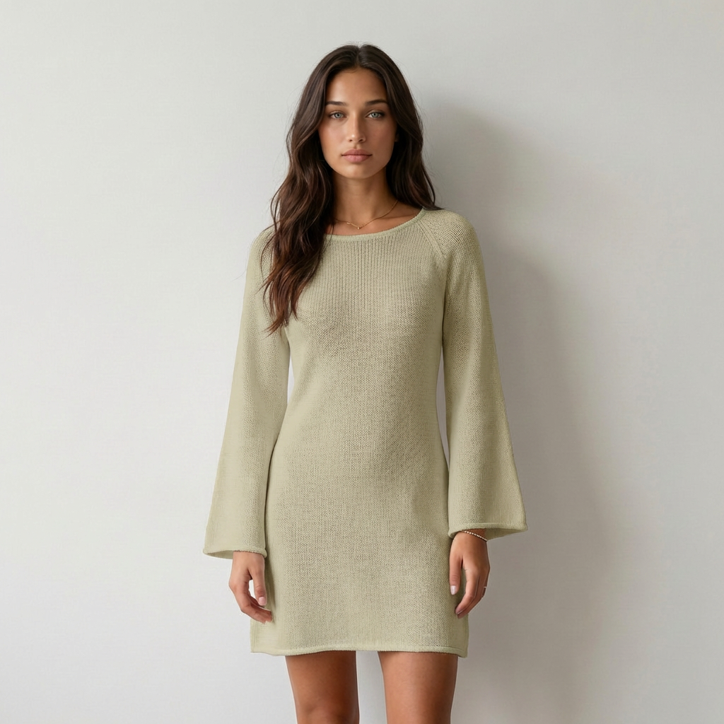 Elisa - Vestido com Costas Descobertas
