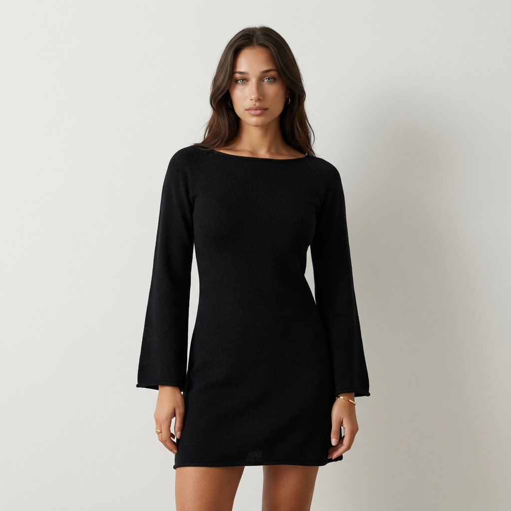 Elisa - Vestido com Costas Descobertas