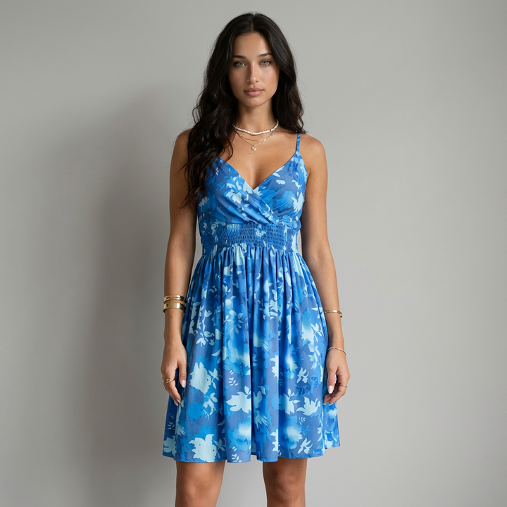 Camila - Vestido Floral Cruzado