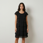 Martina Vestido Midi com Folhos