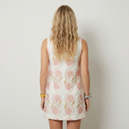 Clara - Vestido Floral Branco