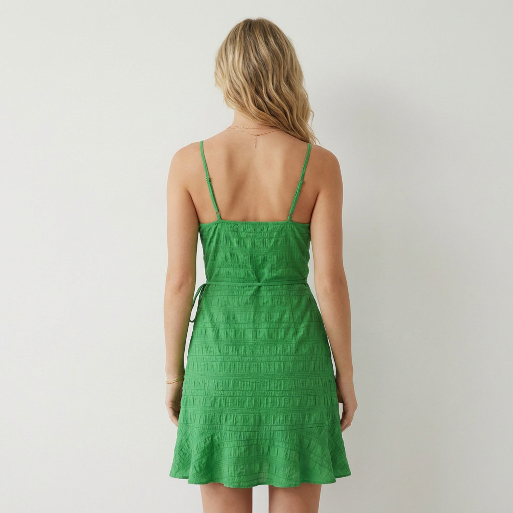 Camila - Vestido Verde Esmeralda