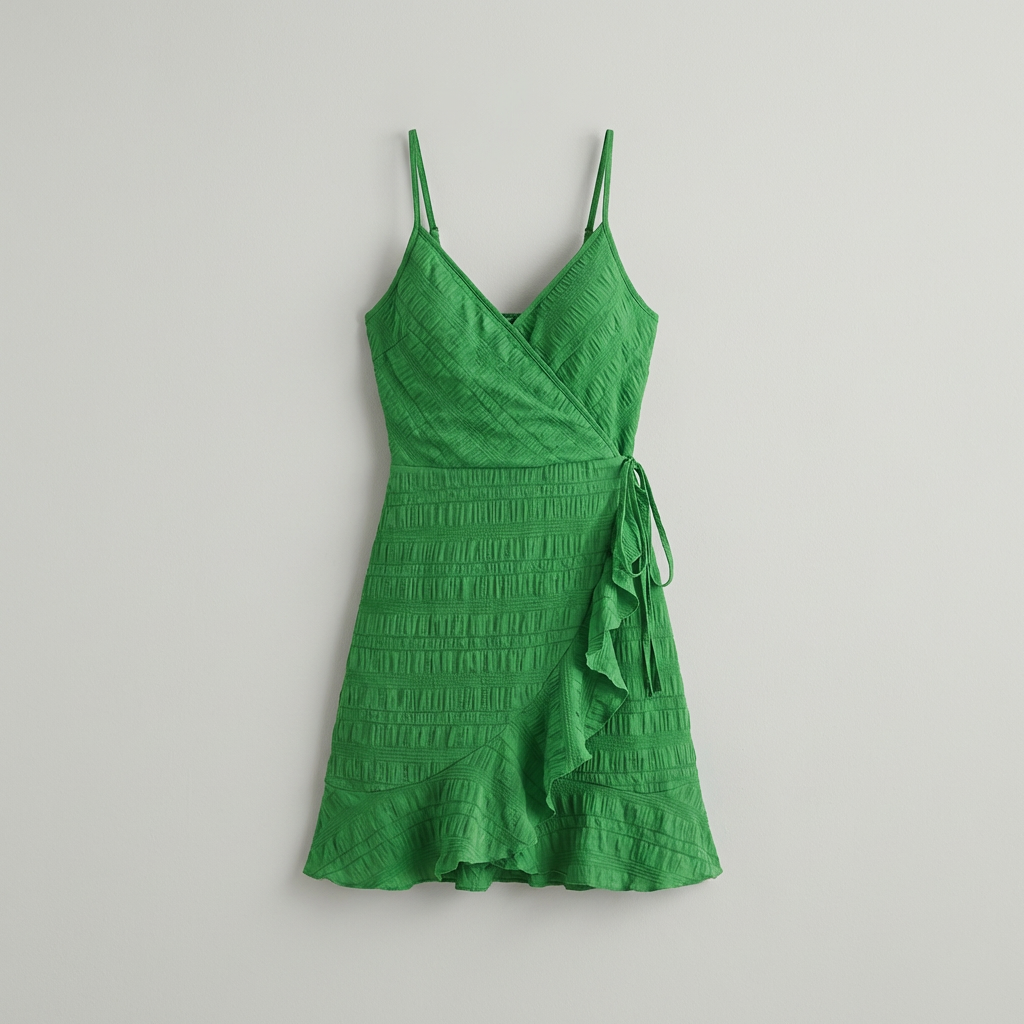 Camila - Vestido Verde Esmeralda